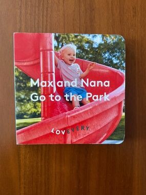 Lovevery Book Max and Nana Go to the Park
